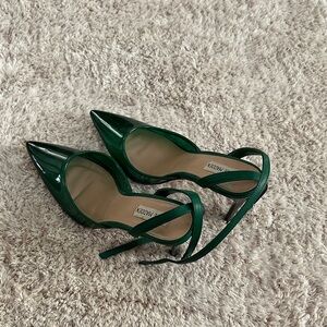 Steve Madden Dark Green Heels